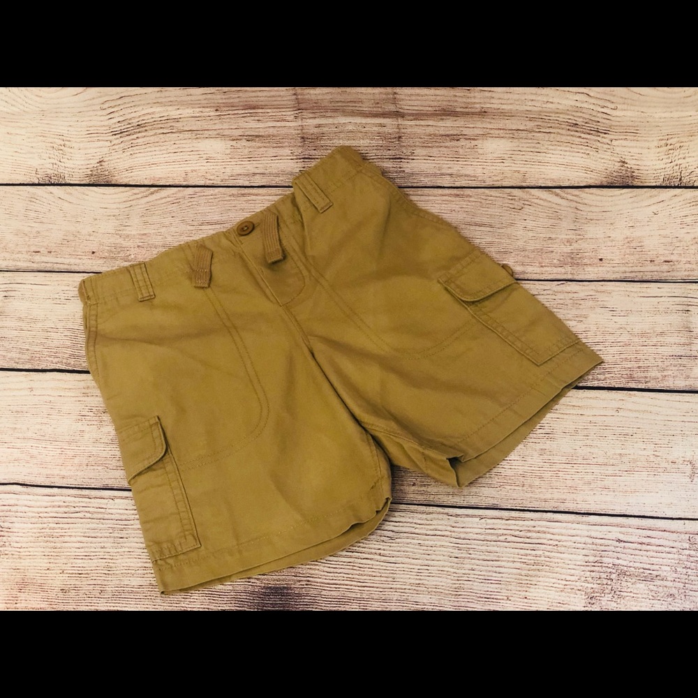 New in Bag Landsend Khaki Boys Beach Cargo Shorts